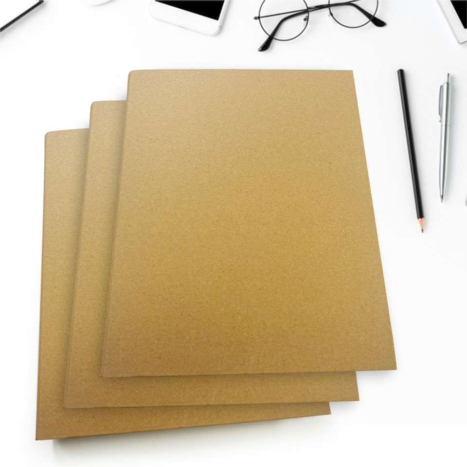 image 1 of A4 Kraft Paperboard Ring Binder 2-O Ring