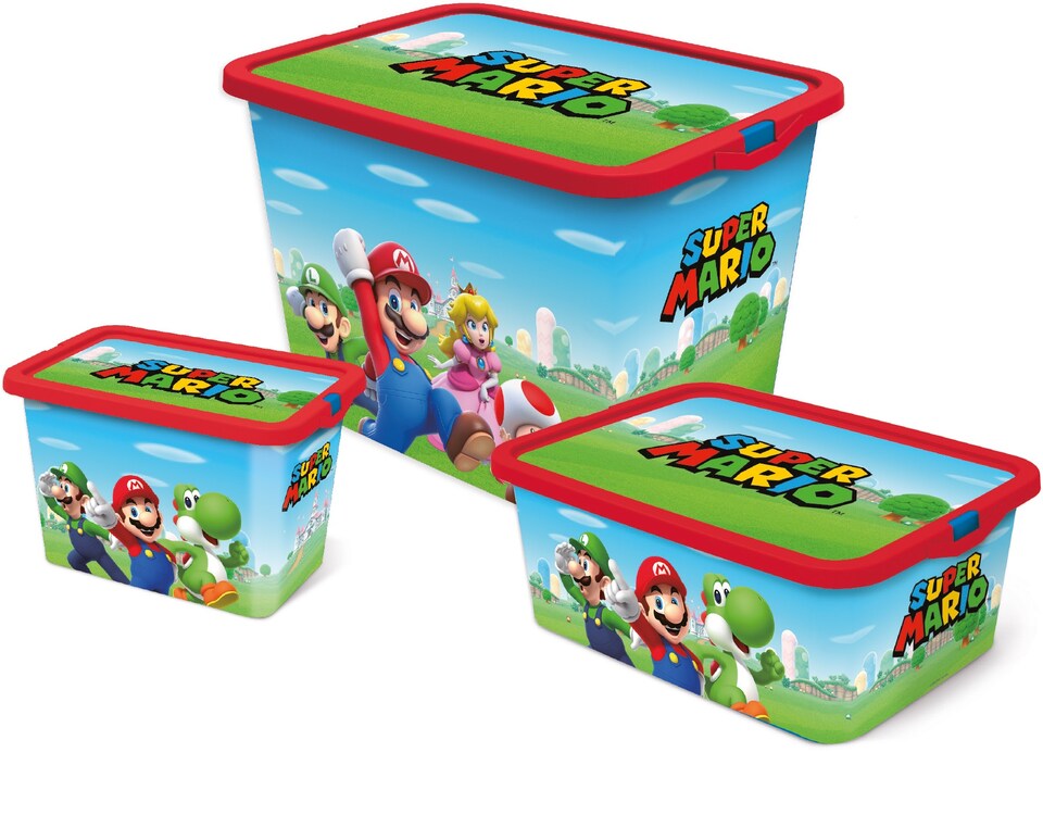 image 1 of Super Mario Storage Box Set