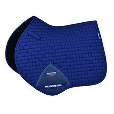 Weatherbeeta Air-Tec Horse Jumping Saddlepad | Grey | Cobalt | 23in x 20in | 1