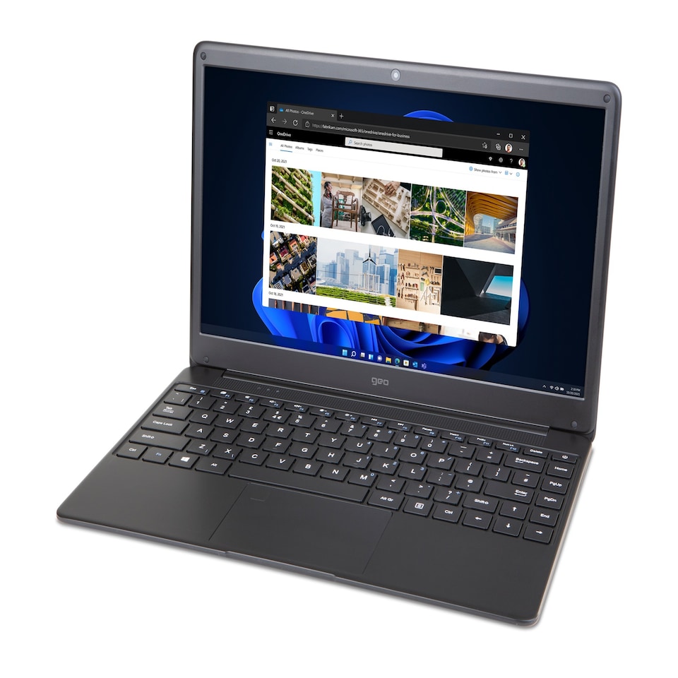 image 1 of Geo Infinity GeoBook 540 14.1" Laptop Intel i5 8GB RAM 256GB SSD Windows 10 Pro With Fingerprint Reader
