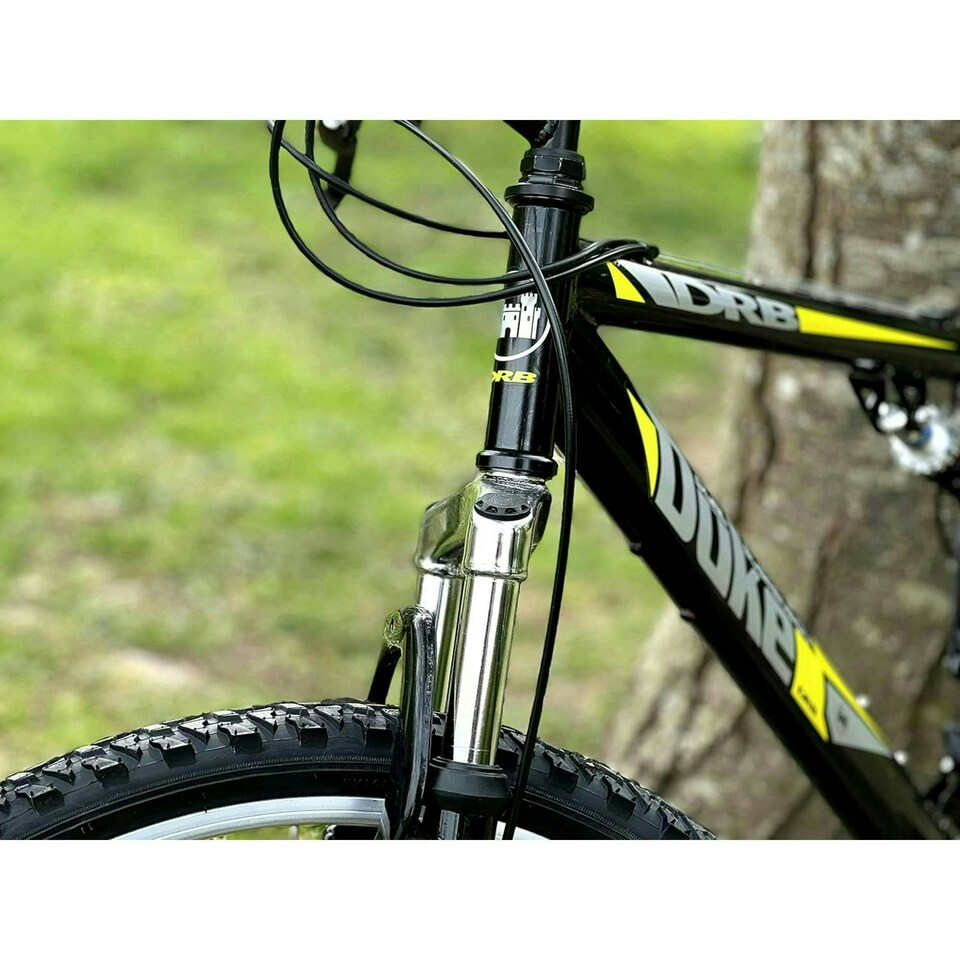 image 1 of Dallingridge Duke DS Full Suspension Mountain Bike, 26" Wheel - Black/Yellow