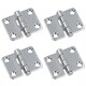 image 1 of Cabin Door Hinges 4 PACK Stainless Steel Boat Yacht Motor Home Locker Marine Silver