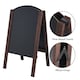 image 4 of Living and Home Double-Sided A-Frame Chalkboard Sign for Indoor & Outdoor Use | Black