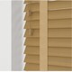 image 2 of 220cm Sahara Oak Faux Wood Venetian Blinds with Tapes (120cm Drop) | Brown | Brown