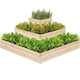 image 2 of Yaheetech 3-Tier Fir Wood Raised Garden Bed
