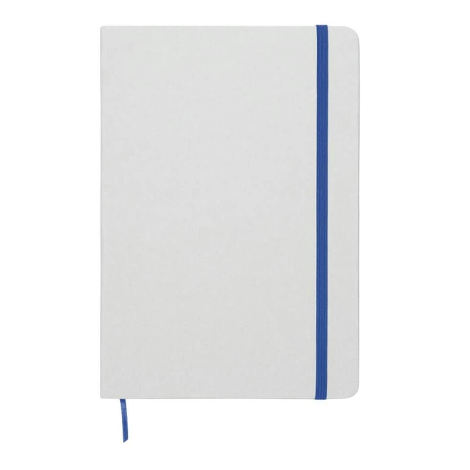 image 1 of MidOcean Route White A5 Notebook - Blue/White - One Size