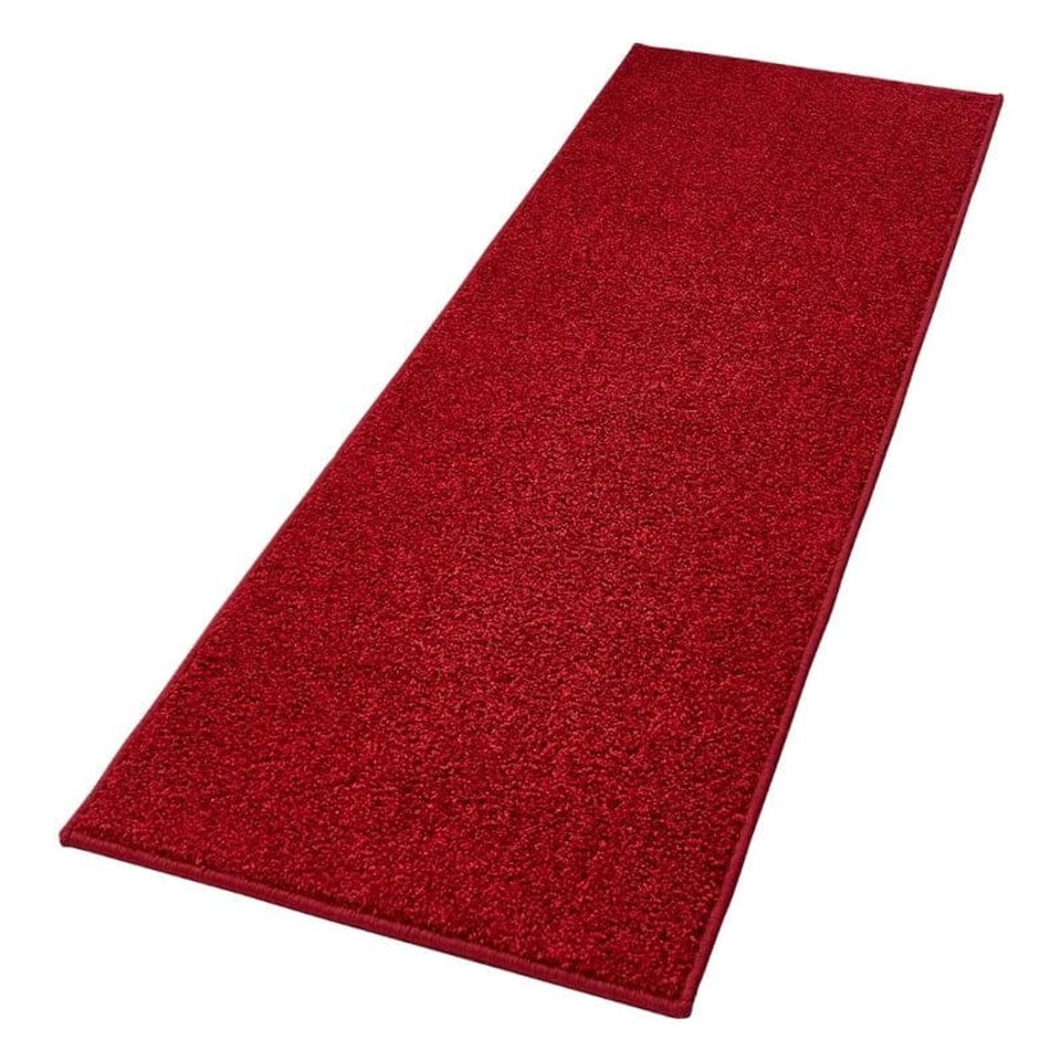 image 1 of The Rugs Velours Pure Modern Plain Velour Floor Rug Synthetic Short Pile