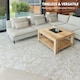 image 5 of NOVECRAFTO Vinyl Floor Tiles Self Adhesive – 12x12in Peel and Stick Flooring for Kitchen, Bathroom & Living Room – Beige Marble Flow Design Brown | 4.65 sqm