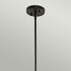 image 2 of Everly 1 Light Small Dome Ceiling Pendant Light Bronze, E27