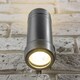 image 6 of CGC VALENTINE Dark Grey Outdoor Up and Down Double Spotlight Grey