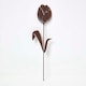 image 5 of Homescapes Steel Tulip Garden Stake Decorations, Set of 2