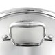 image 6 of Vinod Platinum Triply Stainless Steel Kadai with Lid 32 cm - 5.5 litre