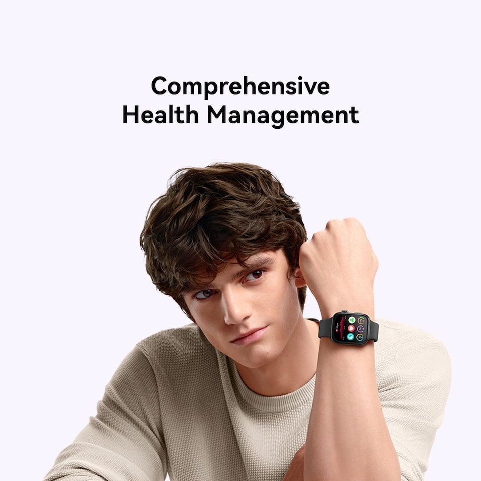 image 1 of HUAWEI WATCH FIT 3 Bluetooth AMOLED Grey Health Fitness Tracker