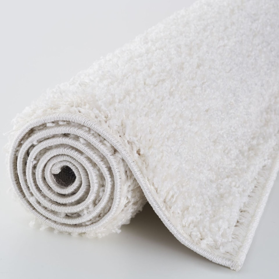 image 1 of The Rugs Myshaggy Collection Plain Soft High Pile Shaggy Floor Rugs and Runners Living Room Bedroom