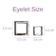 image 5 of FURNISHED Blackout Roller Blinds with Triple Diamond Eyelets Cut to Size Easy Fit Window Shade - (W)60cm x (L)165cm | Blue | Navy | (W) 60cm x (L) 165cm