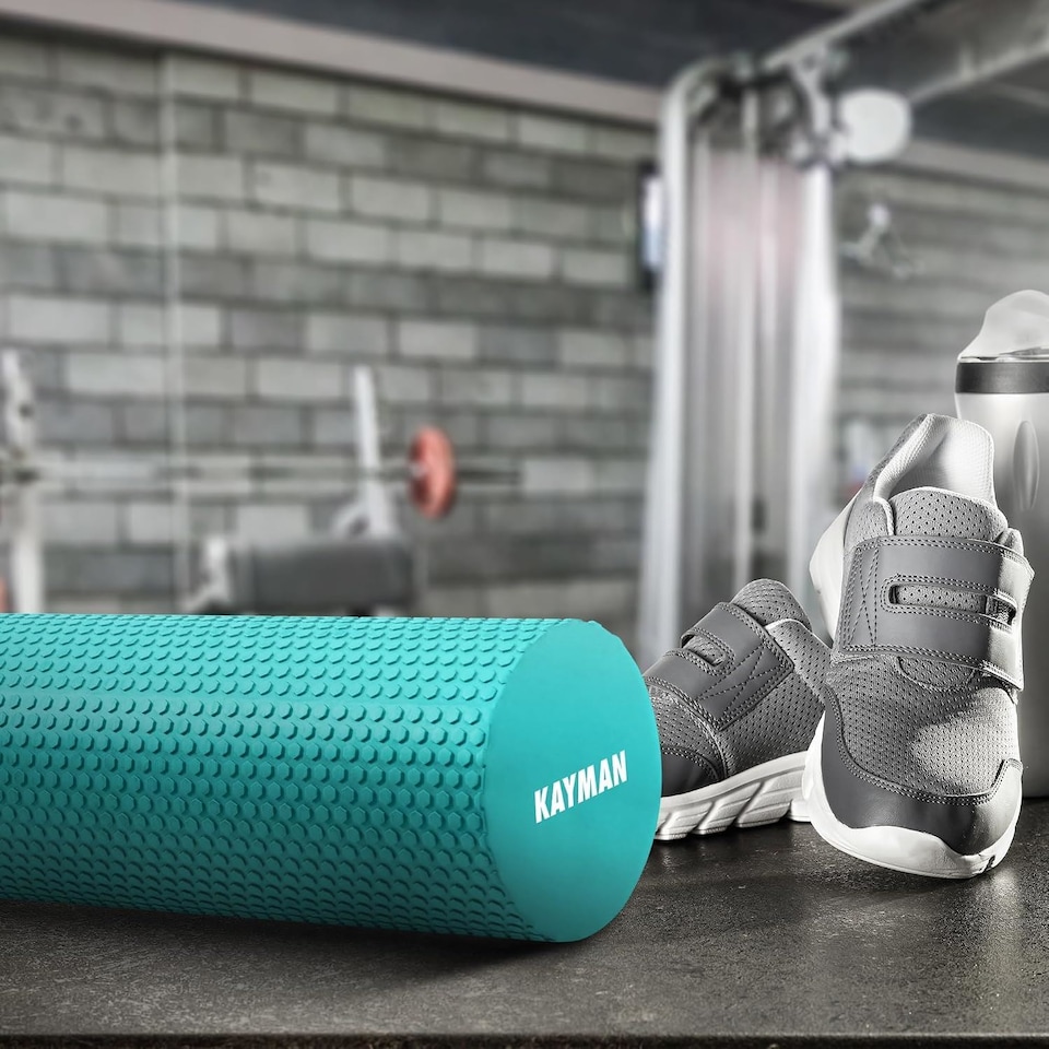 image 1 of Kayman Foam Roller 44 Centimetre for Back Legs and Post Workout Recovery