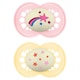 image 1 of MAM Night Soother Pink Astro 18-36m 2Pk