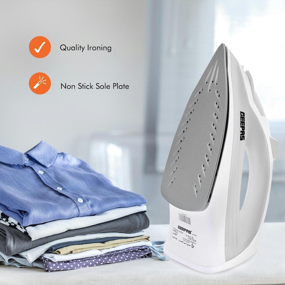 image 1 of GEEPAS Steam Iron |1300W