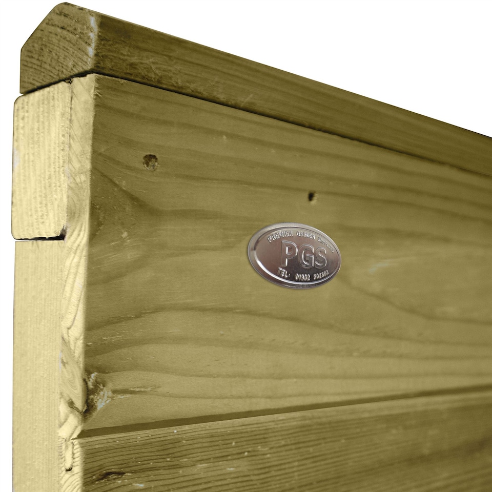 image 1 of Ultimate T&G Horizontal Boards W:6ft x H:2ft Fence Panel Treated Timber (Pack of 4)