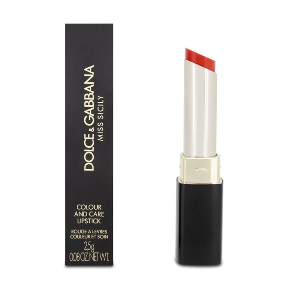 image 1 of Dolce & Gabbana Miss Sicily Mauve Pink Lipstick 500 Filomena Pink