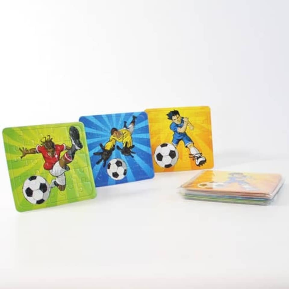 Assorted Football Jigsaw Puzzle - Pack of 12