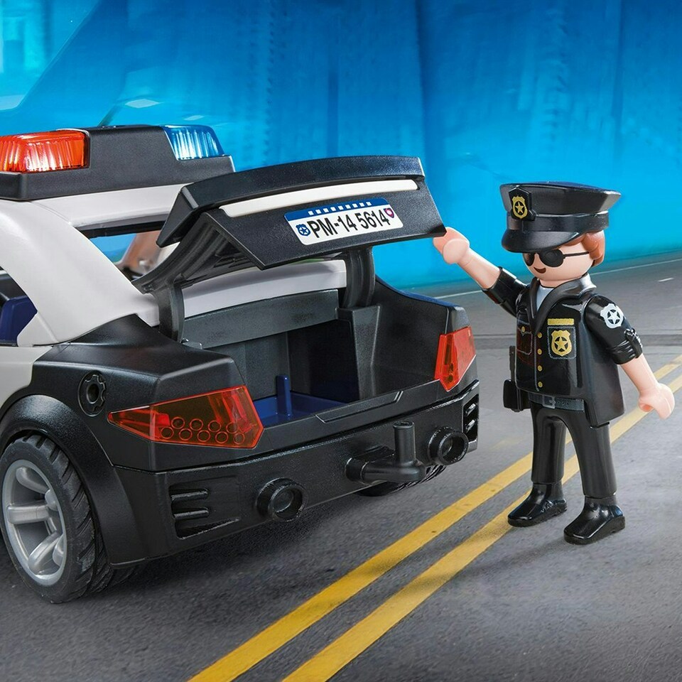 image 1 of Playmobil City Action Police Cruiser Playset with Figures 5673
