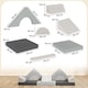 image 7 of AIYAPLAY Kids Play Sofa, 12 Pieces Foam Modular Convertible Sofa | Grey | Light Grey | 130 x 105 x 41 cm