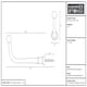 image 4 of Hammer & Tongs Flat Top Screw Hook - W20mm x H60mm - Raw