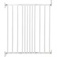 image 1 of Bettacare Extra Narrow Metal Screw Fit Dog Gate, White, 56.5cm - 81.5cm, Stair Gate for Pet, Safety Barrier for Puppy