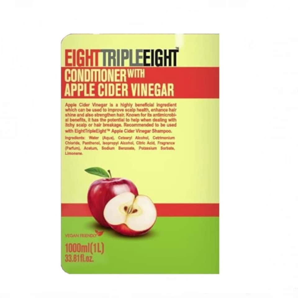 image 1 of Triple Eight Apple Cider Vinegar Conditioner 1 Litre