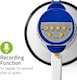 image 6 of NEDIS 10W Megaphone, 250m Range with Built-in Microphone, Siren, Adjustable Volume, Record Function - White & Blue