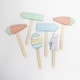 image 1 of Easter Egg Hunt Wooden Stakes - Pack of 6