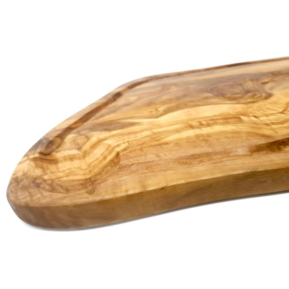 image 1 of Verano Spanish Ceramics Olive Wood Carving Board - 45cm Brown