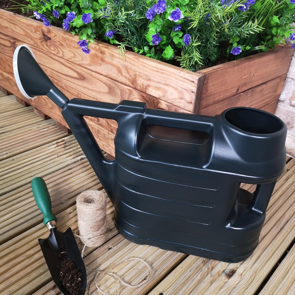 image 1 of 2 of 6.5L Ward Garden Watering Can With Rose - Green