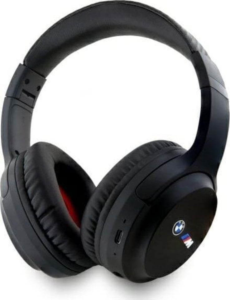 image 1 of BMW Printed Logo ENC Bluetooth Wireless Headphones Black - BMBHMIAV27MBCTK