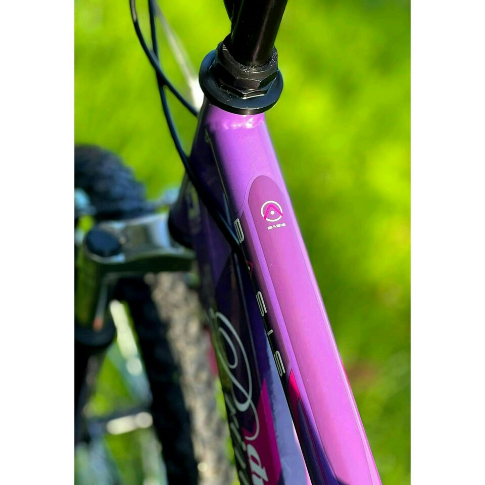 image 1 of Basis Princess 20" Girls Full Suspension Mountain Bike - Pearl Purple/Pink