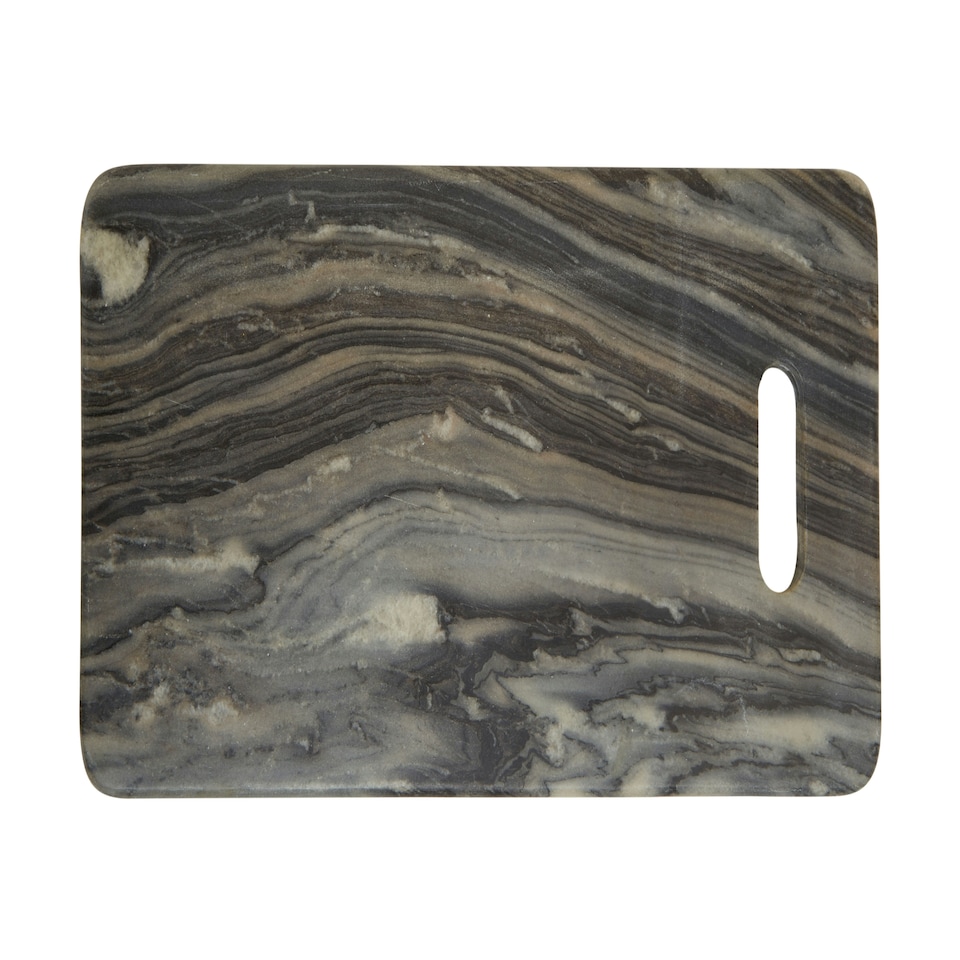 image 1 of Maison by Premier Marmore Rectangular Black Marble Chopping And Serving Board