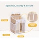 image 4 of Baby Nappy Caddy Organiser | Hanging Nursery Storage with Multiple Pockets