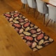 image 2 of Autumn Leaves on Black (Runner Rug) Multi