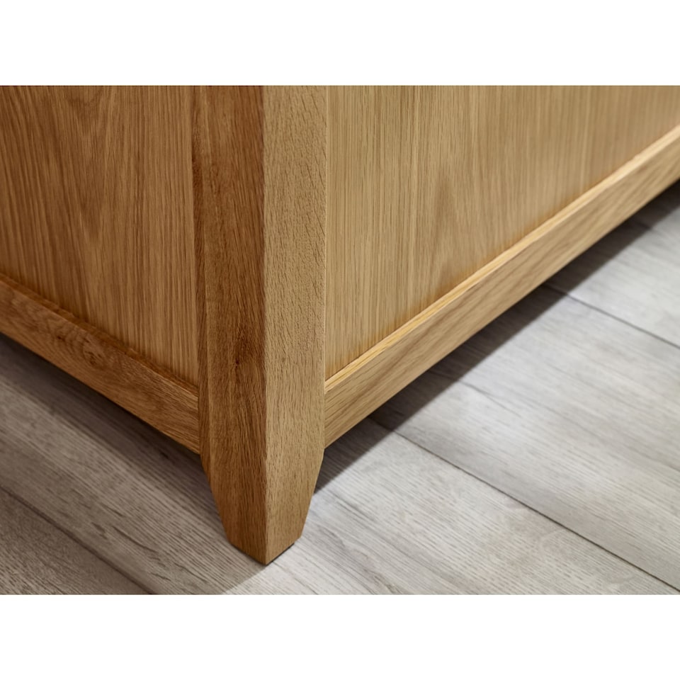 image 1 of Premium Langham Storage Bench in Oak