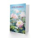 image 2 of Lotus Let Us Celebrate Wordplay Pond Flower Congratulations Card