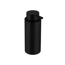 Cosmic Soap Dispenser w/ Stainless Steel for Bathroom, Matt Finish Black - 200ml