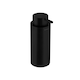 image 1 of Cosmic Soap Dispenser w/ Stainless Steel for Bathroom, Matt Finish Black - 200ml