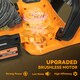image 3 of Outsunny Cordless Hedge Trimmer with Brushless Motor, Blue