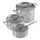 image 1 of Montreux Cookware Set 1.5L, 3L & 6L