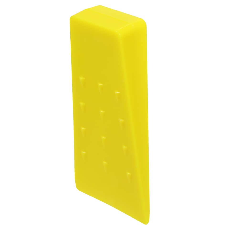 image 1 of SPARES2GO Tree Felling Wedge Heavy Duty Chainsaw Log Wood Cutting Cleaving Block Tool (5.5")