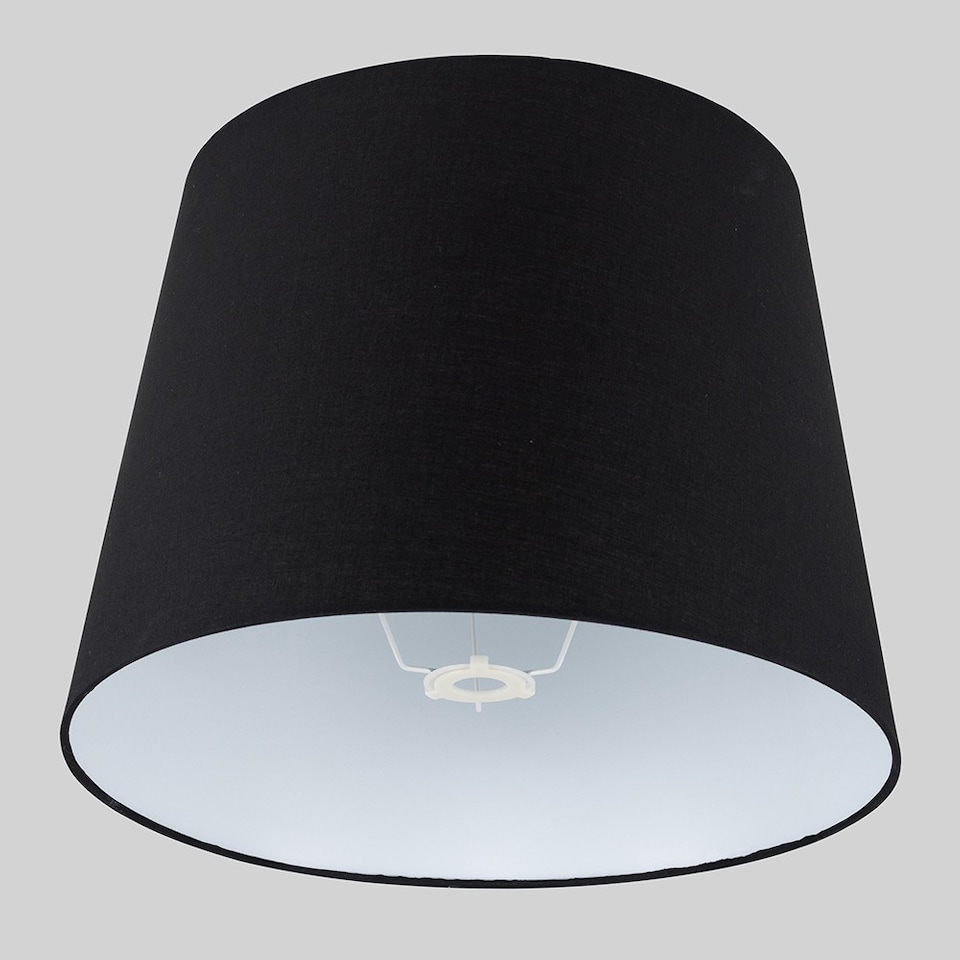 image 1 of ValueLights Aspen Black Floor Lamp Shade