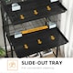 image 3 of PawHut Two-Tier Bird Cage on Wheels w/ Stand, for Canaries