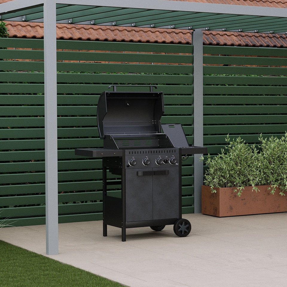 image 1 of Charles Bentley ottimo 350 4 Burner Gas BBQ