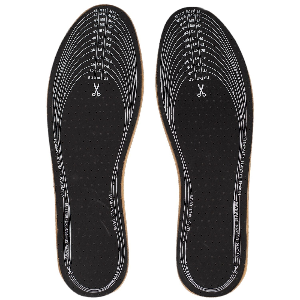 image 1 of Angelus Classic Leather Insoles - Cut to Size Custom Fit Comfort | Brown
